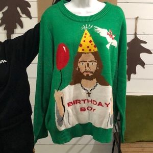 Tipsy Elves Jesus Christmas Sweater